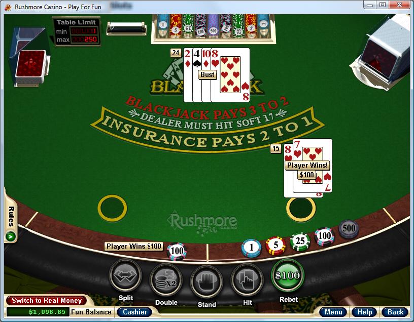 Casino Blackjack Game