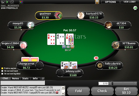 Online Poker Cash Games