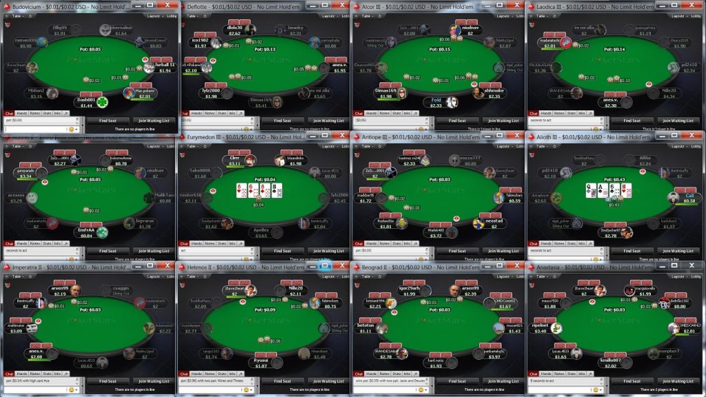 PokerStars Multi-tabling