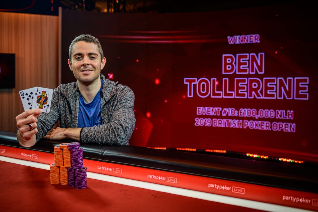 Ben Tollerene British Poker Open