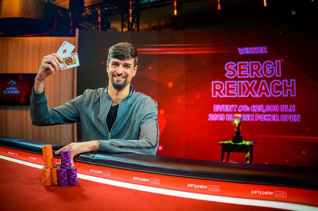 Sergi Reixach 2019 British Poker Open