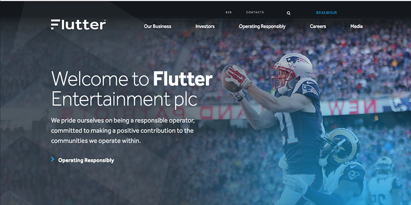 Flutter Entertainment Website