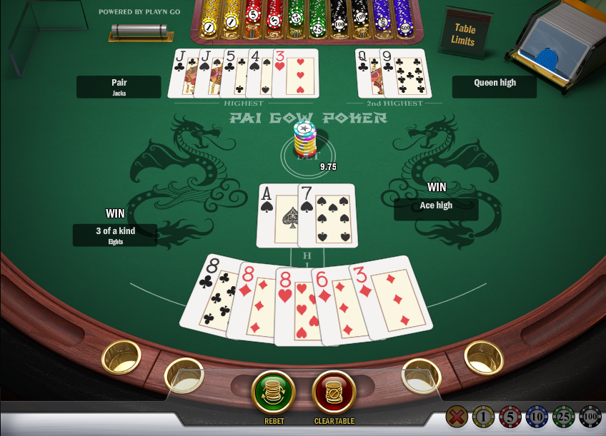 Pai Gow Poker Game