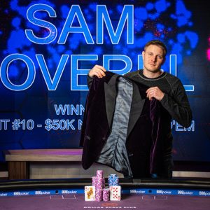 Sam Soverel Poker Masters Purple Jacket