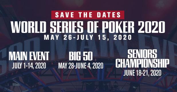 WSOP Schedule