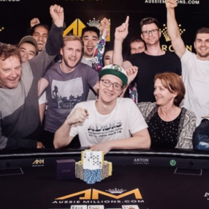 Kahle Burns Wins Aussie Millions 100k Challenge