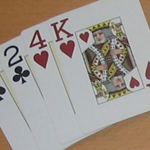 Omaha Hi-Lo Three Wheel Cards