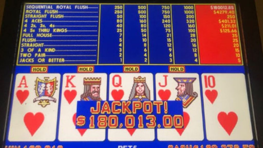 Royal Flush Video Poker