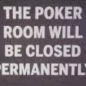 Genting Poker Closed