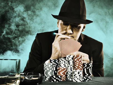 Poker Player Smoker