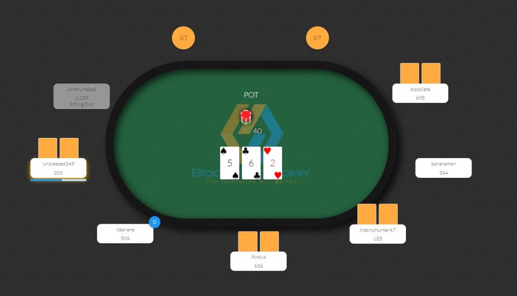 Blockchain Poker Table