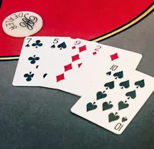 Triple Draw Lowball Hand