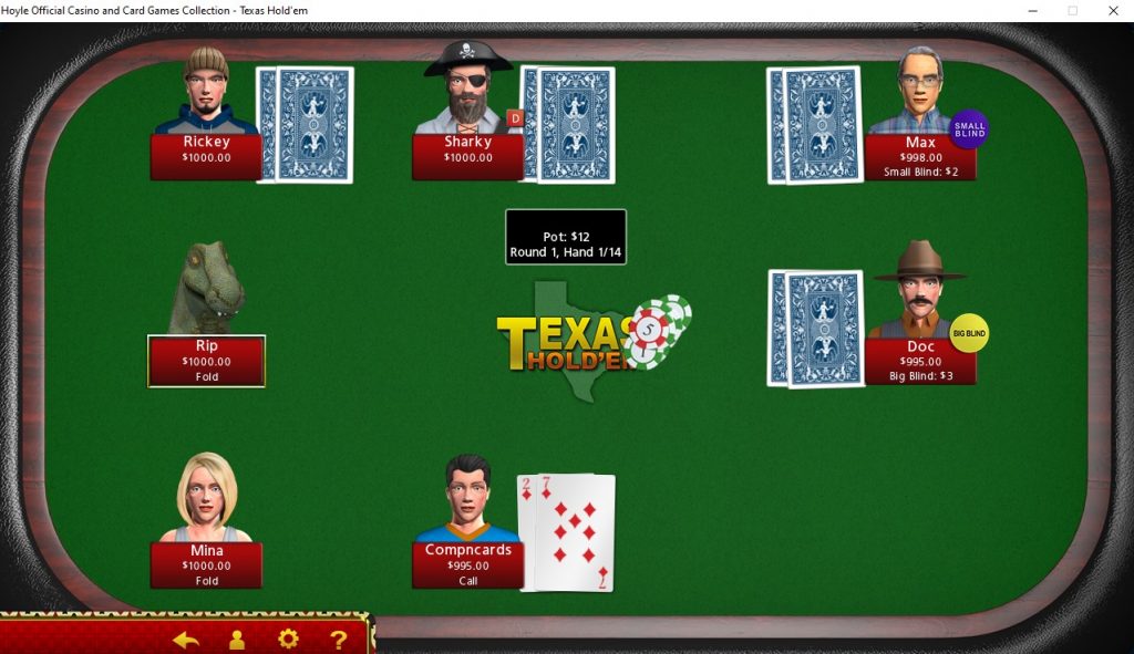 Hoyle Card Games - Texas Hold'em